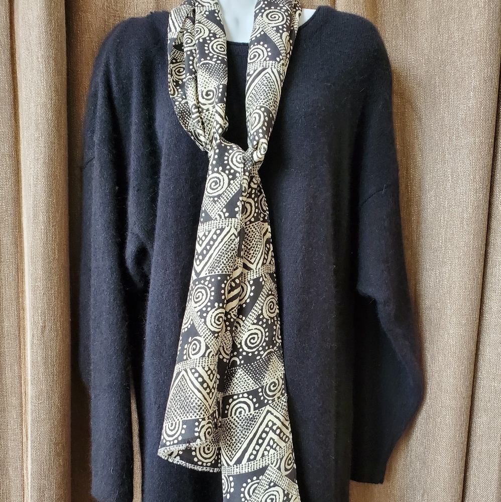 New York Studio vintage silk scarf